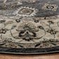 Safavieh Lyndhurst LNH332 7" Round Grey and Cream Area Rug, , large