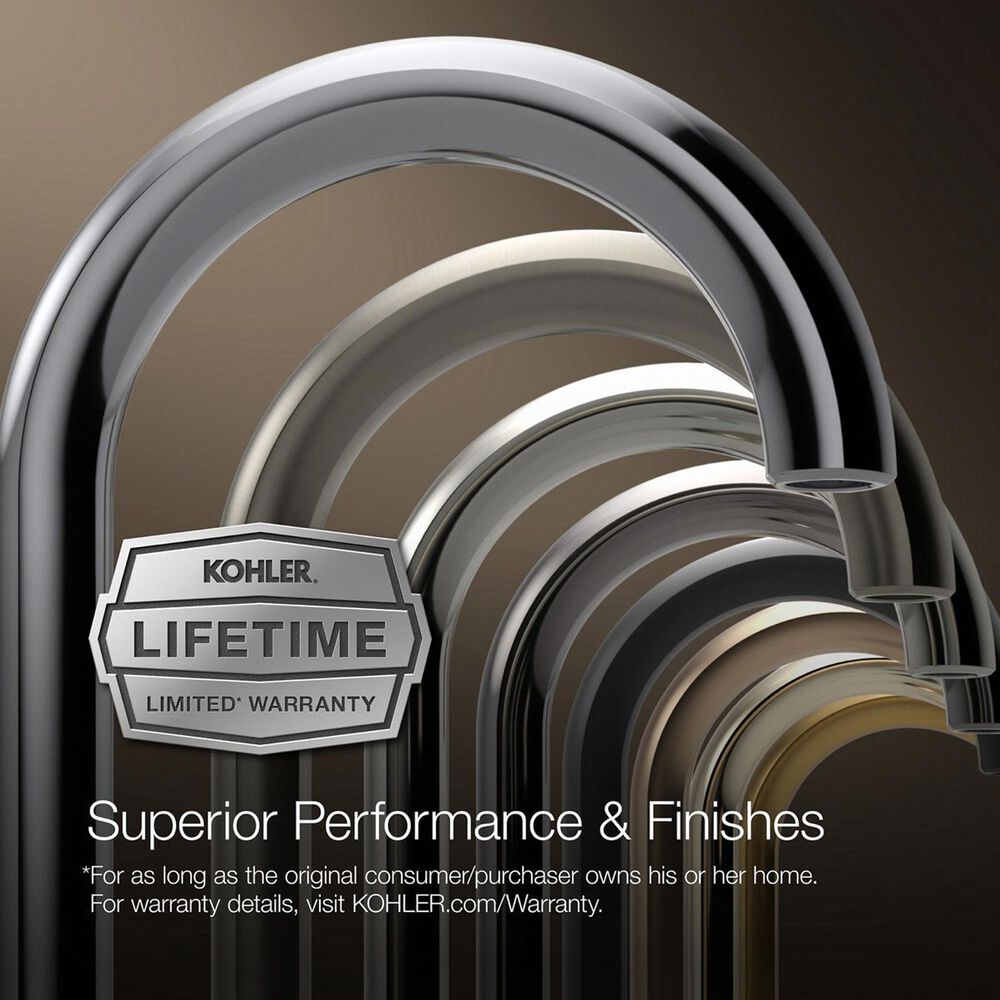 Kohler Components Semi-Professional Kitchen Sink Faucet in Vibrant Titanium, , large