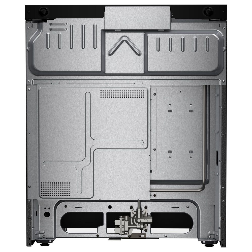 Whirlpool 30" Smart Gas Range with Air Cooking Technology in Black Stainless, , large