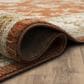 Karastan Adalia Iznik 10" x 14" Rust Area Rug, , large