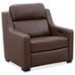 Oxford Furniture Leather Power Recliner in Ajax Umber, , large