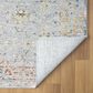 L&R Resources Allure 82474GML Gray and Blue 5" x 8" Area Rug, , large