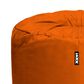 Jaxx 4" Round Bean Bag with Removable Cover in Mandarin, , large