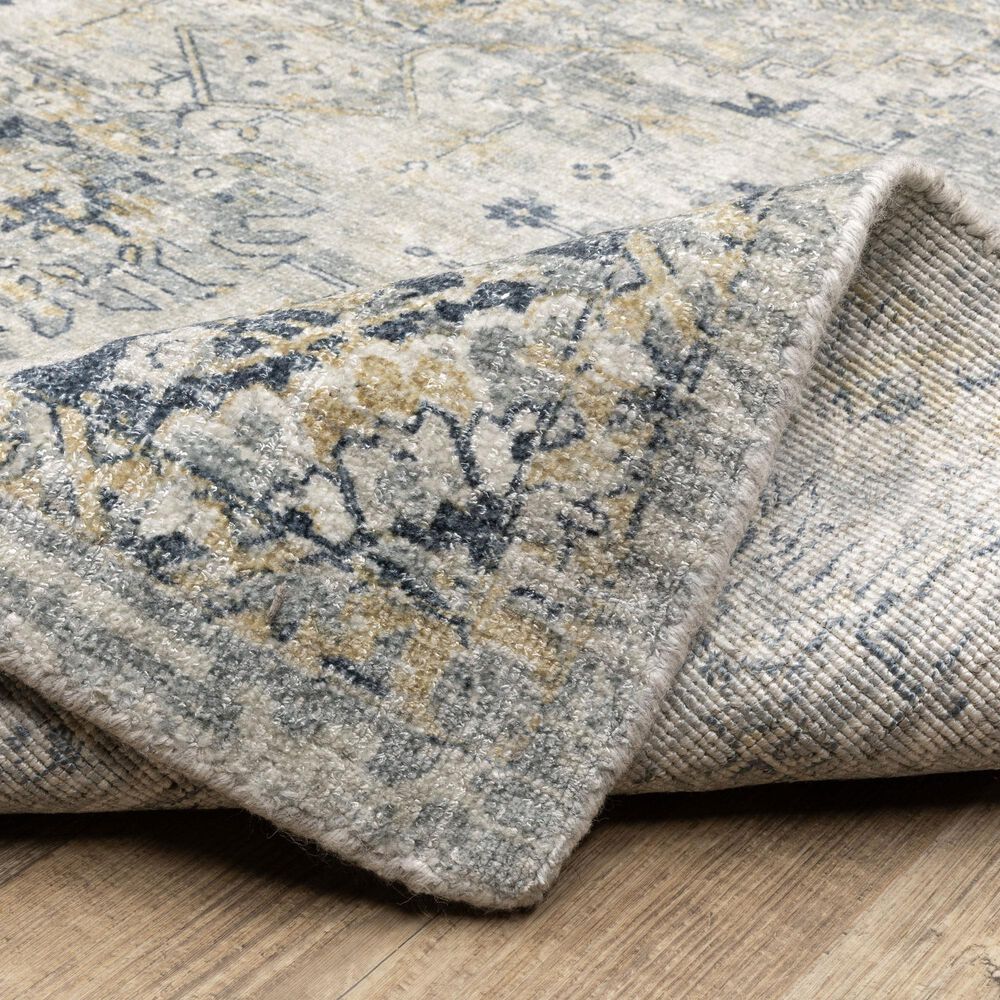 Oriental Weavers Windham Ivory and Gold 2&#39;6&quot; x 10&#39; Runner, , large