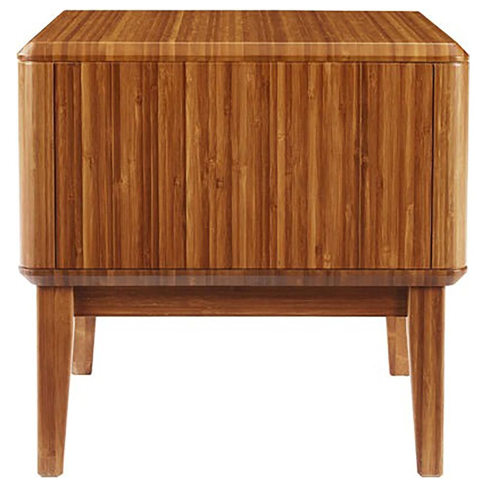 Natural Bamboo Furnishings Currant King Bedroom and Two Nightstands in Amber, , large