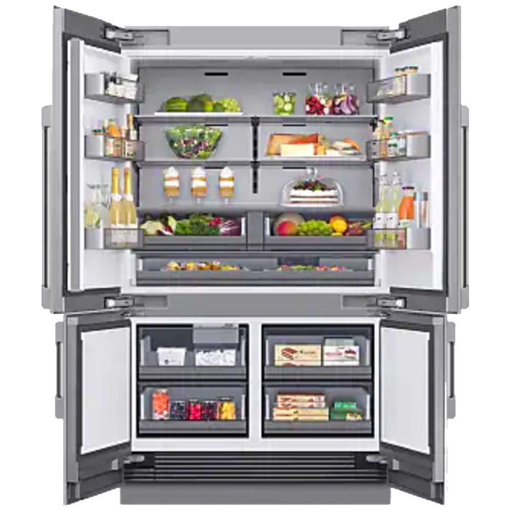 Dacor 27.7 Cu. Ft. Built-In French Door Refrigerator in Silver Stainless, , large