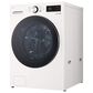 LG 5 Cu. Ft. Smart Front Load Washer and 7.4 Cu. Ft. Electric Dryer Laundry Pair in Alpine White, , large