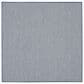 Nourison Courtyard Ivory and Blue 4" Square Indoor/Outdoor Area Rug, , large