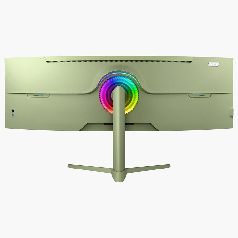 Arozzi Nova 49&quot; Curved VA 165Hz Ultrawide Gaming Monitor in Forest Green, , large
