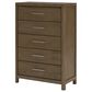 Millenium Cabalynn 5-Drawer Chest in Light Brown, , large