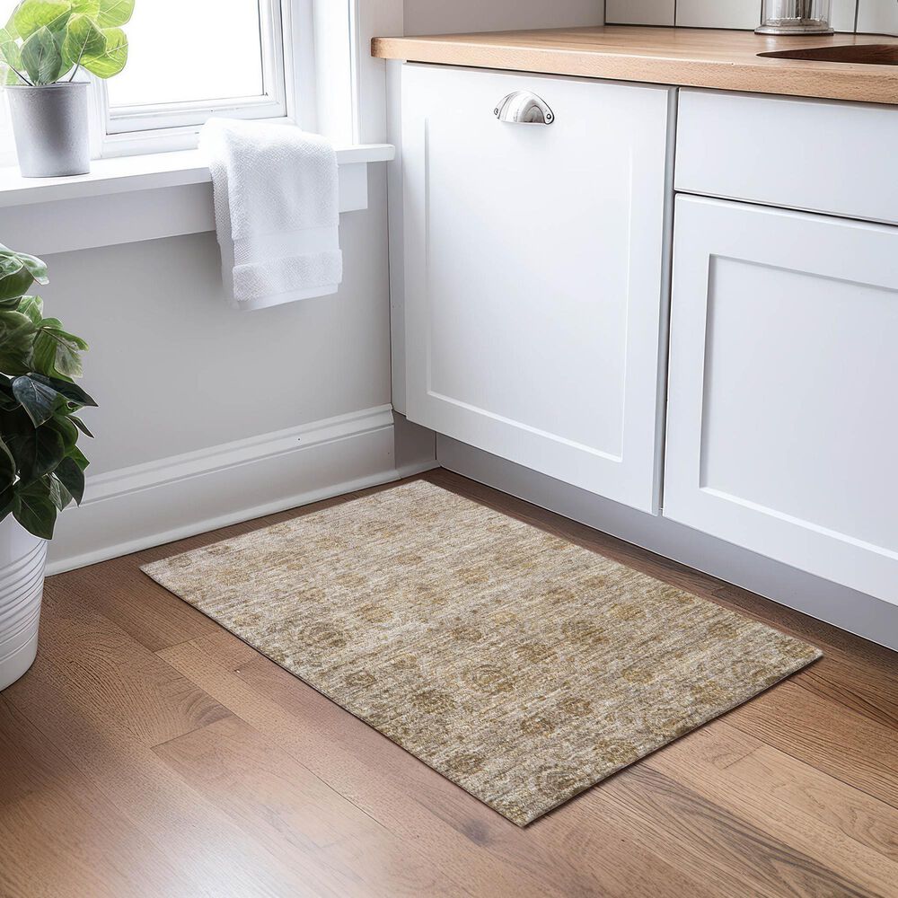 Dalyn Rug Company Burano BU8 2&#39;6&quot; x 3&#39;10&quot; Brown Indoor/Outdoor Area Rug, , large