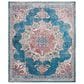 Safavieh Aria ARA103N 9" x 12" Blue and Ivory Area Rug, , large