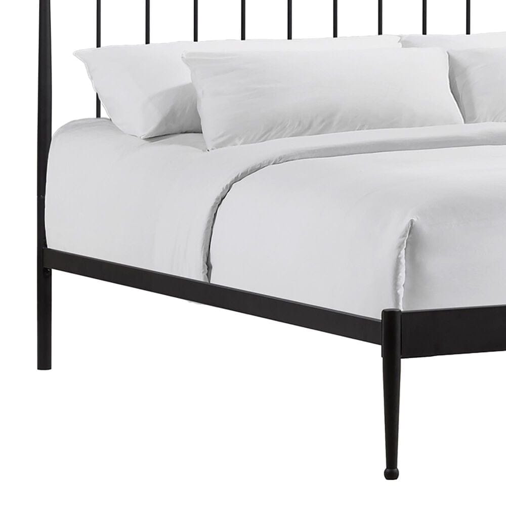 Hawthorne Furniture Traditional Queen Panel Bed in Matte, , large