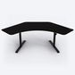 Arrozi Arena Angelo Gaming Desk in Pure Black, , large