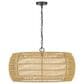 Golden Lighting Everly 6-Light Chandelier in Matte Black, , large