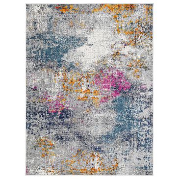 Amer Rugs Montana 2" x 3" Blue and Pink Area Rug, , large