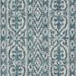 L&R Resources Sun Shower 7"6" Round Blue and Green Indoor/Outdoor Area Rug, , large