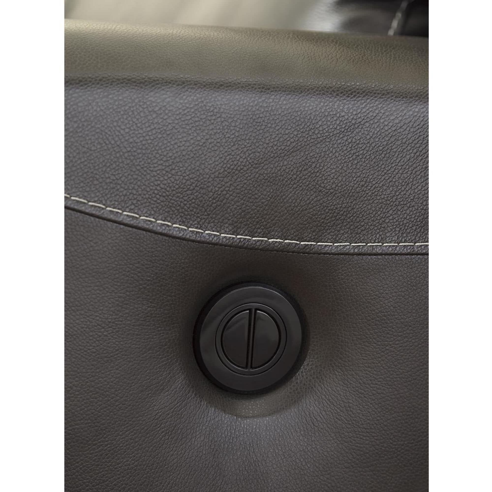 Ashley mccaskill gray store wide seat recliner