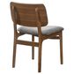 Blue River Laredo and Lima 5-Piece Dining Set in Walnut and Black, , large