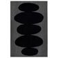 Momeni Simba 9" x 12" Black Area Rug, , large