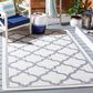 Safavieh Martha Stewart Cyprus MSRO336G 4"5" x 6"5" Silver and Grey Area Rug, , large