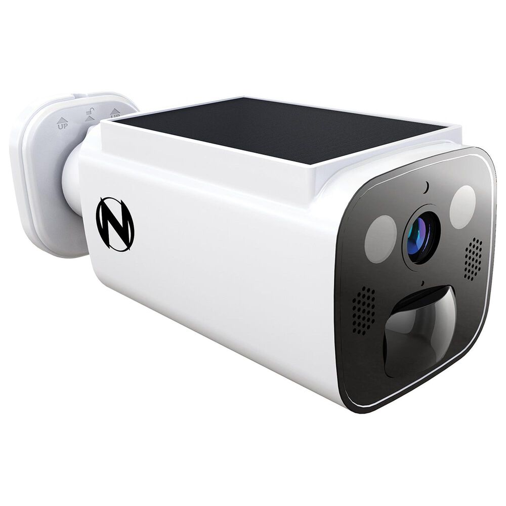 Night Owl Solar Powered Wire Free 2K Camera in White, , large