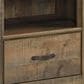 Ashley Trinell 5 Piece Twin Panel Bedroom Set in Brown, , large