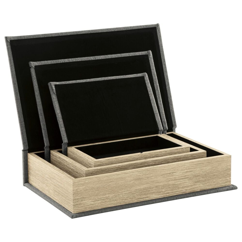 Ashley Jolina Decorative Box in Gray &#40;Set of 3&#41;, , large