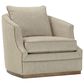 Rowe Furniture Emmerson Swivel Chair in Straw and Nugget, , large