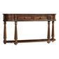Hooker Furniture Leesburg Demilune Hall Console in Mahogany, , large