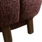 Furniture of America Premier Accent Chair in Burgundy Tweed, , large