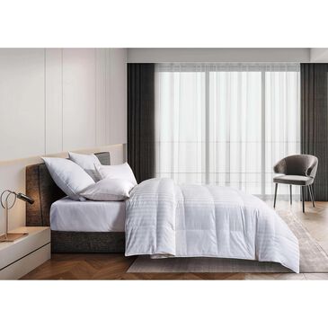 Blue Ridge Home Fashions Siberian 500 Thread Count Full/Queen Down Comforter in White, , large