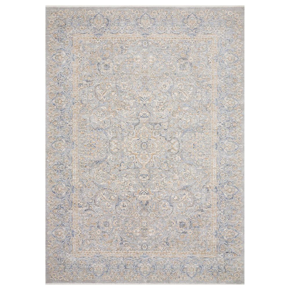 Loloi Pandora PAN-01 9"6" x 12"5" Stone and Gold Area Rug, , large