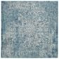 Safavieh Evoke EVK256C-5SQ 5"1" Square Blue/Ivory Area Rug, , large