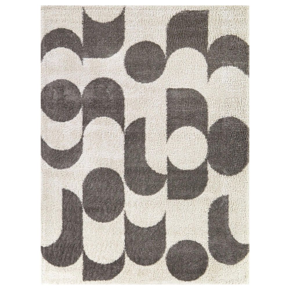 Balta Rugs Cesaire 7"10" x 10" Charcoal Area Rug, , large
