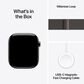 Apple Watch Series 11 (GPS+Cellular) 46mm Titanium Case with Milanese Loop - M/L in Slate and 2-Year AppleCare+, , large