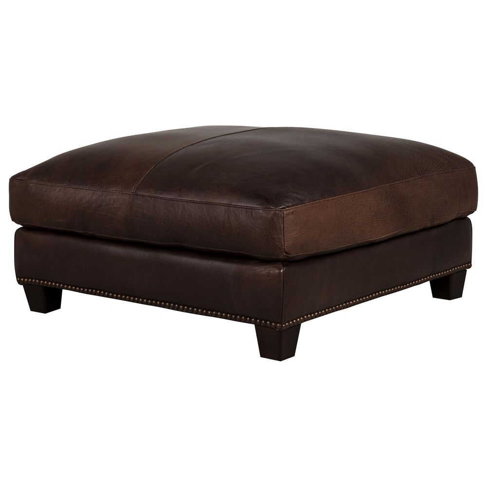 Softline Cocktail Ottoman in Madison Espresso, , large