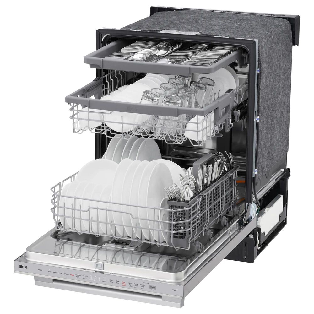 LG 24&quot; Built-In Top-Control Dishwasher with 9 Cycles in Stainless Steel, , large