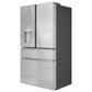 Cafe 22.3 Cu. Ft. 4-Door French Door Refrigerator in Platinum Glass, , large