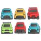 Wheatley Wheatley 6-Piece 4" Car and Truck Vehicle Set, , large