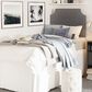 The Monday Company Twin Upholstered Headboard in Gray, , large