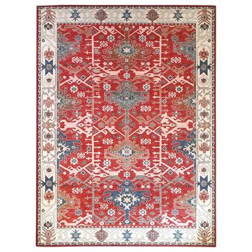 Amer Rugs Myra Jiselle 8"9" x 11"9" Red Area Rug, , large