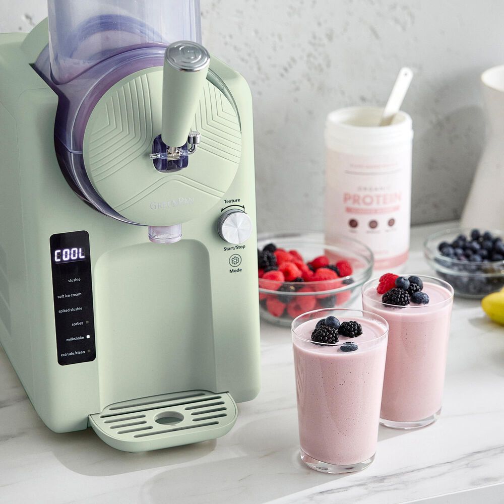Green Pan 2 Qt. Frost Slush and Soft Serve Ice Cream Maker in Pistachio, , large