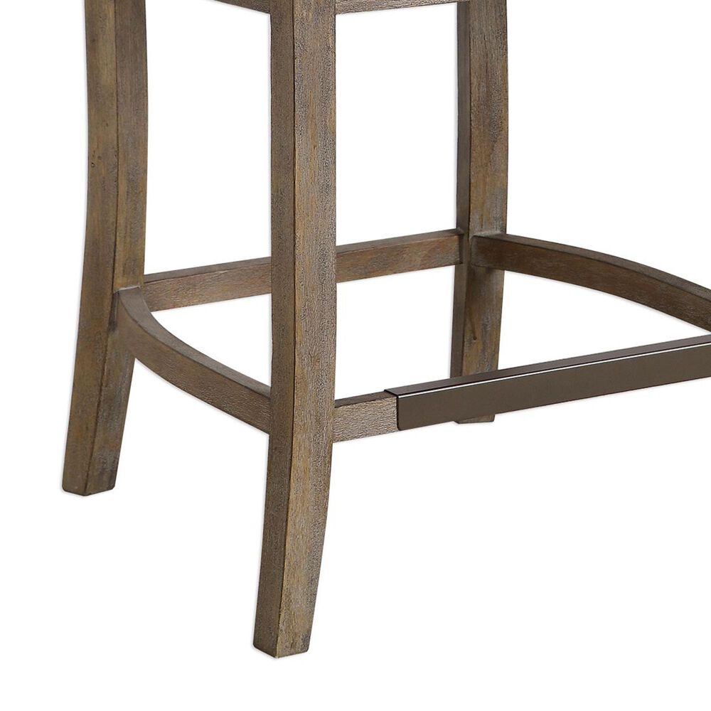 Uttermost Encore 26" Counter Stool in Brown Nebraska Furniture Mart