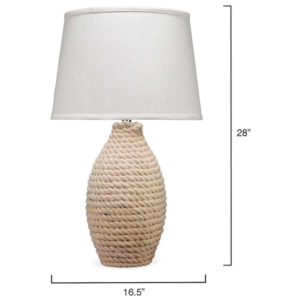 Splendor Living Langley Table Lamp in Off-White, , large