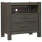 Riva Ridge Mill Creek 5 Piece Queen Low Profile Bed Set with 2-Drawer Nightstand in Carob, , large