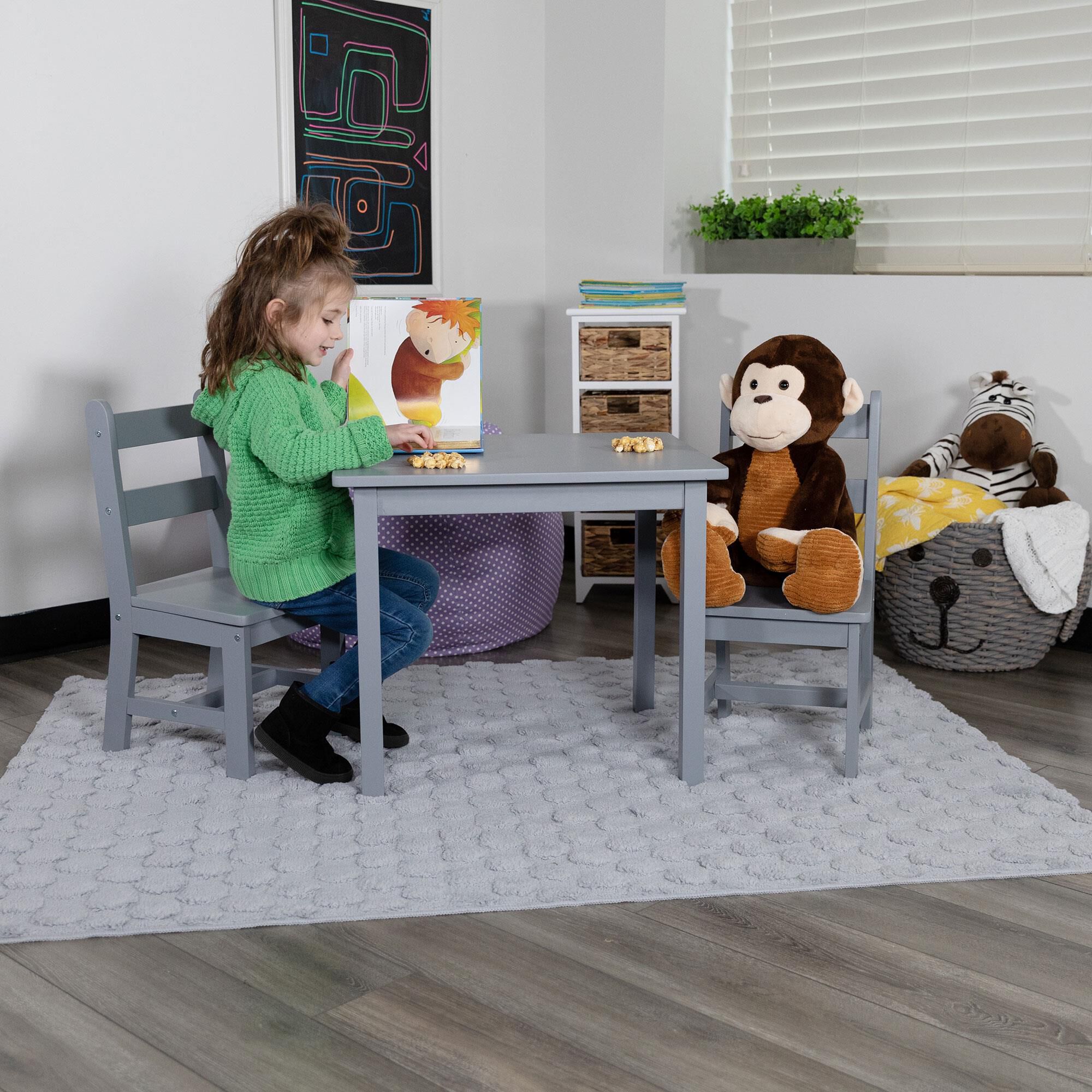 Flash furniture kids table and chairs store