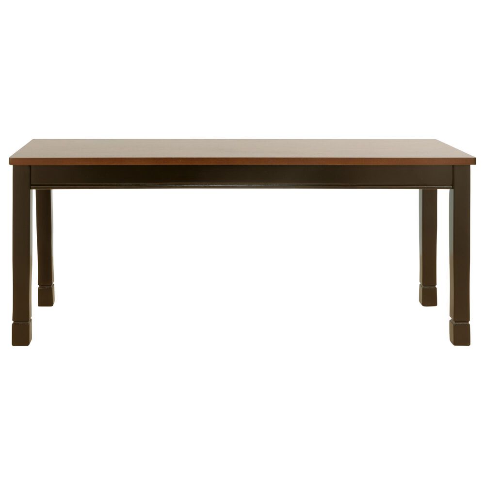 Ashley Owingsville 6-Piece Dining Set in Black and Brown, , large