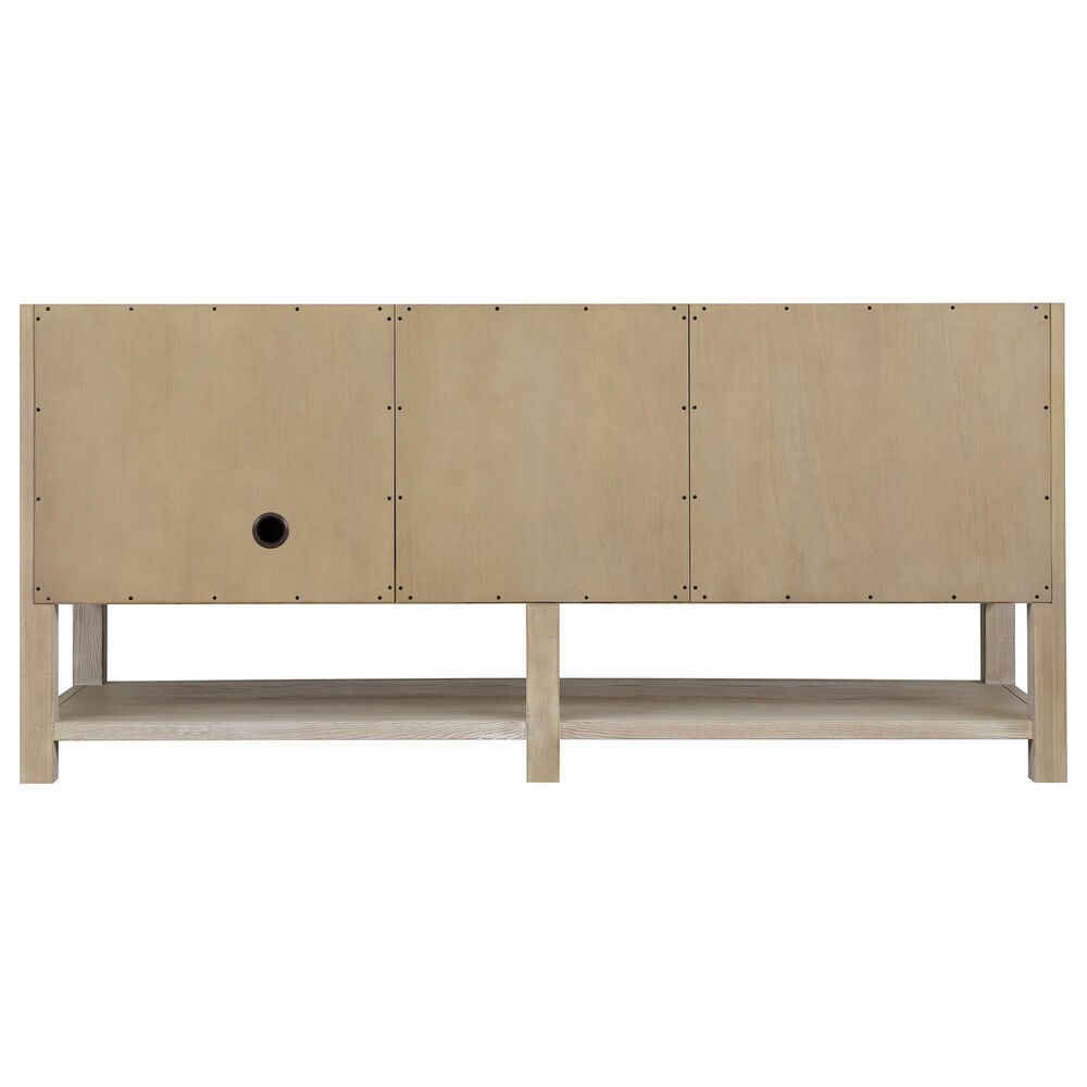 James Martin Vanities Breckenridge 72" Double Bathroom Vanity in Whitewashed Oak with 3 cm Eternal Jasmine Pearl Silestone Top, Rectangular Sinks and FreePower Wireless Charger, , large