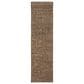 Dalyn Rug Company Abruzzo 2"3" x 7"6" Chocolate Runner, , large